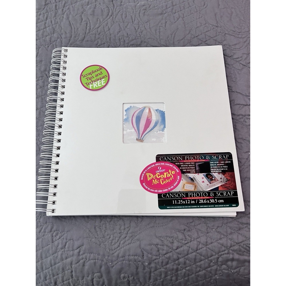 2 New Cason Photo & Scrapbooks 11.25"x 12" 20 Acid Free Pages Factory Sealed